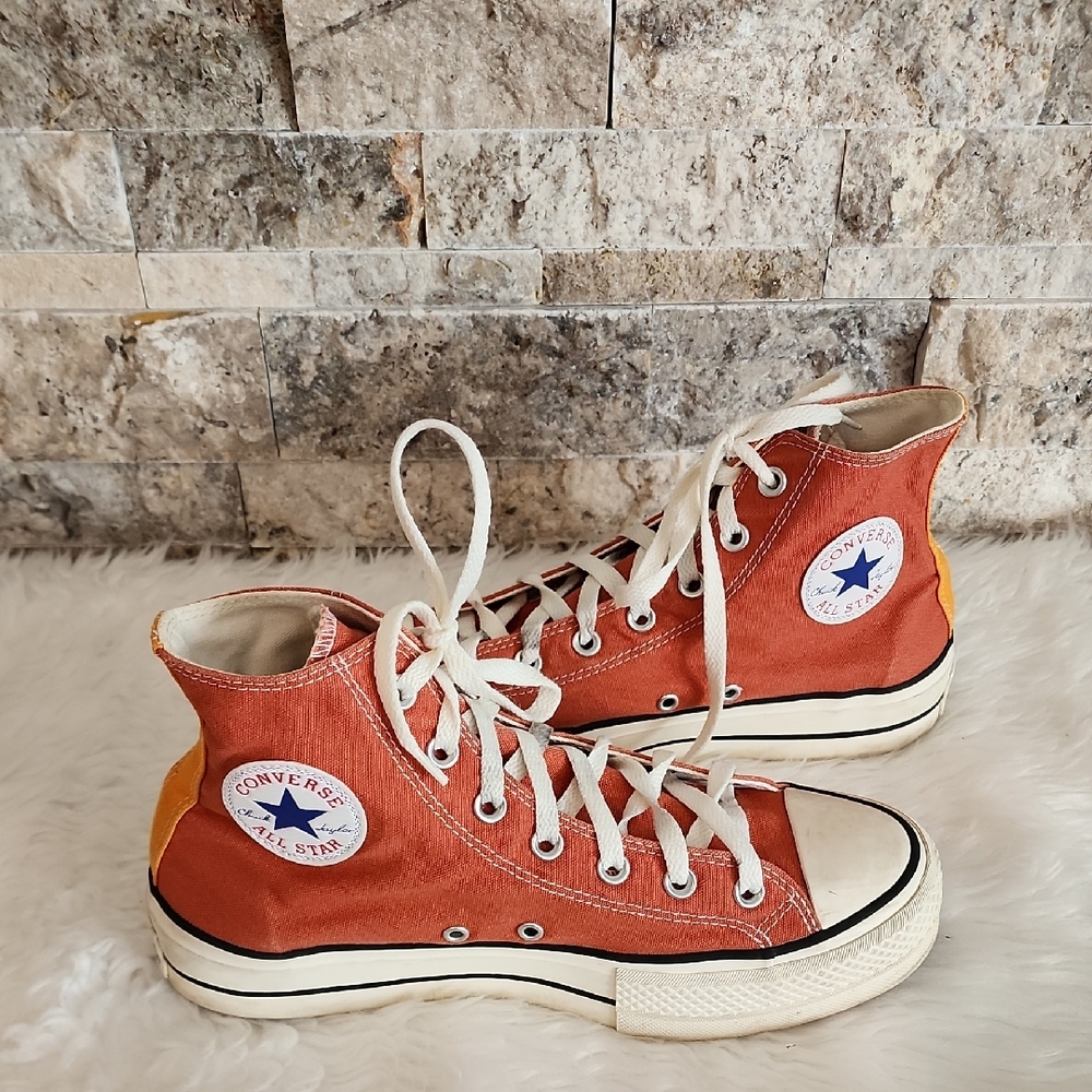 Converse Chuck Taylor All Star High Top Sneakers - Rust Orange